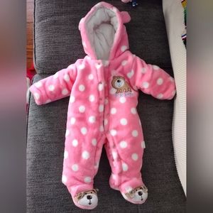 Babygirl snowsuit